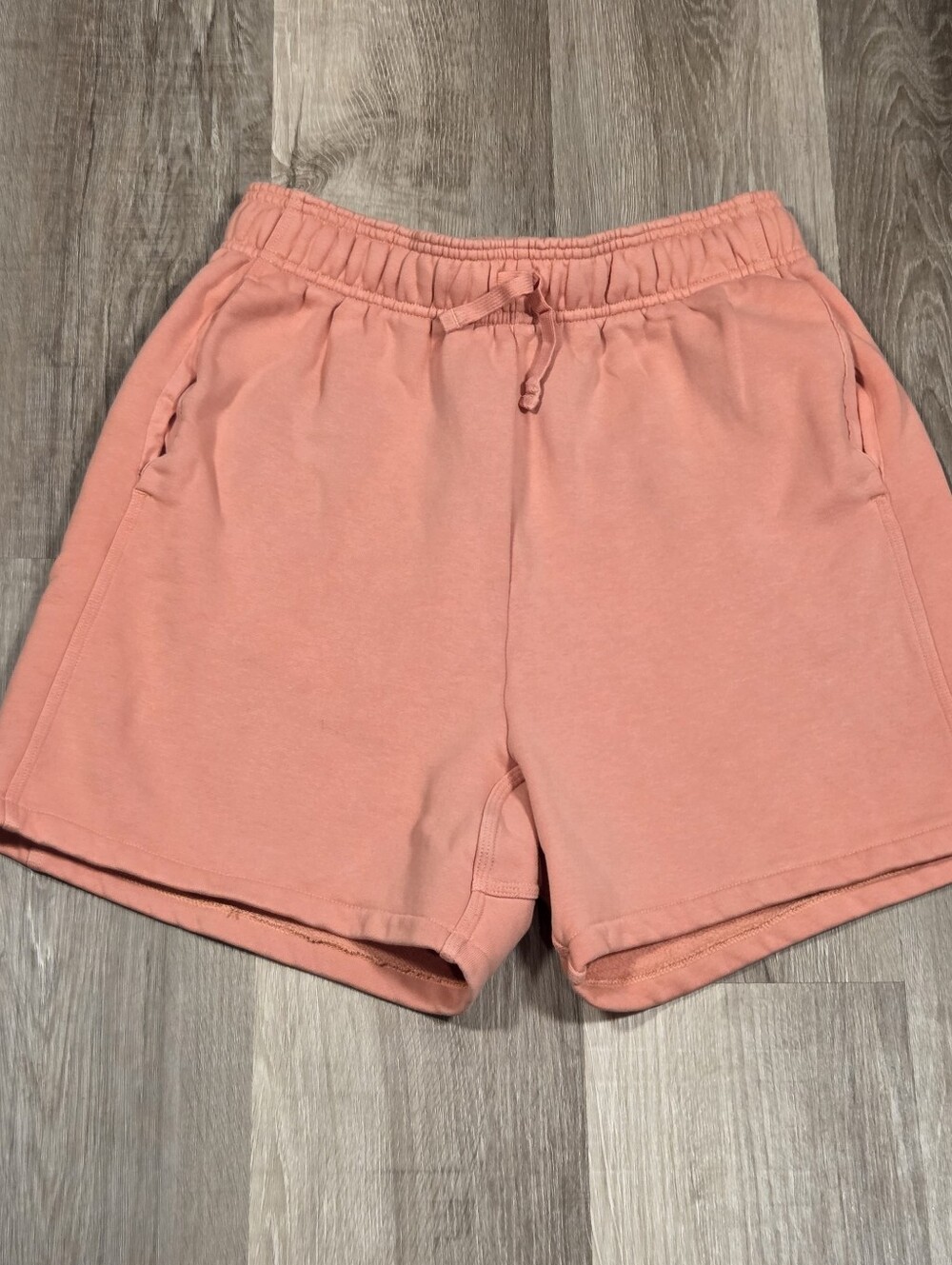 Women's Adidas Terry Shorts Medium  Coral